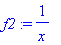 f2 := 1/x