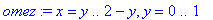 omez := x = y .. 2-y, y = 0 .. 1