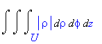 Int(Int(Int(abs(rho),rho = U .. ``),phi = `` .. ``),z = `` .. ``)