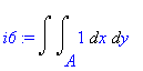 i6 := Int(Int(1,x = A .. ``),y = `` .. ``)