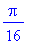 1/16*Pi